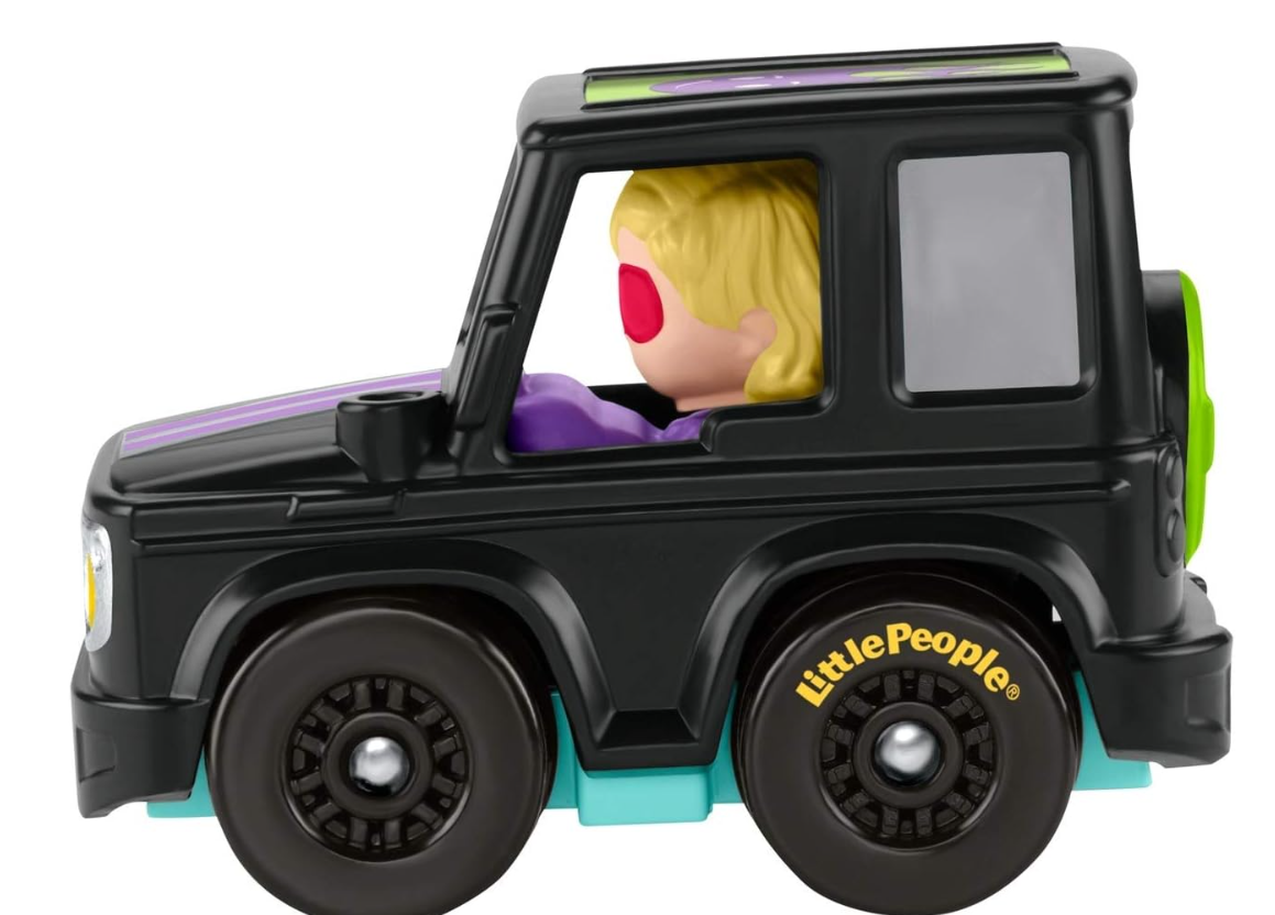 Fisher Price Little People Wheelies Black SUV GMJ14/GMJ24