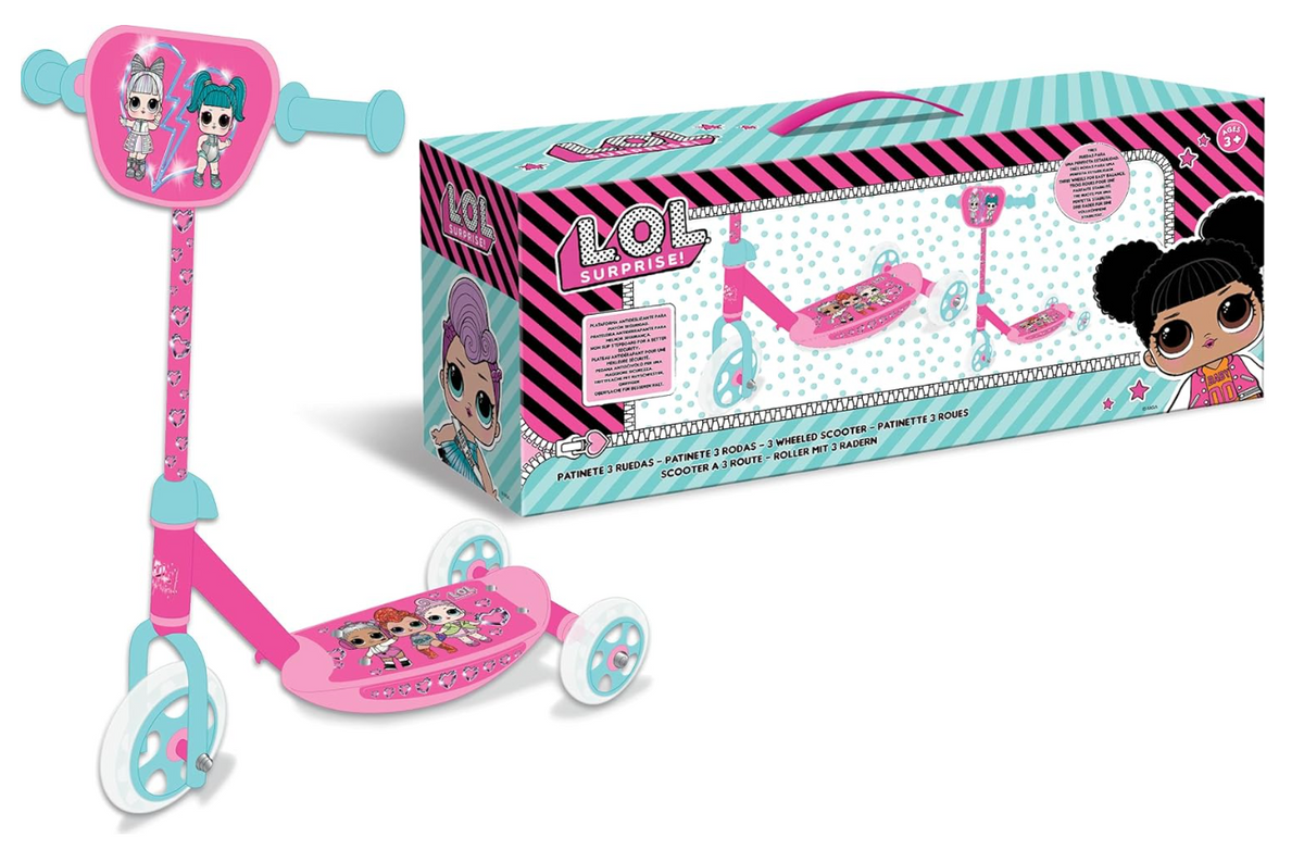 LOL Surprise My First Scooter Fuchsia/Pink 3-Wheel LOL4-10613