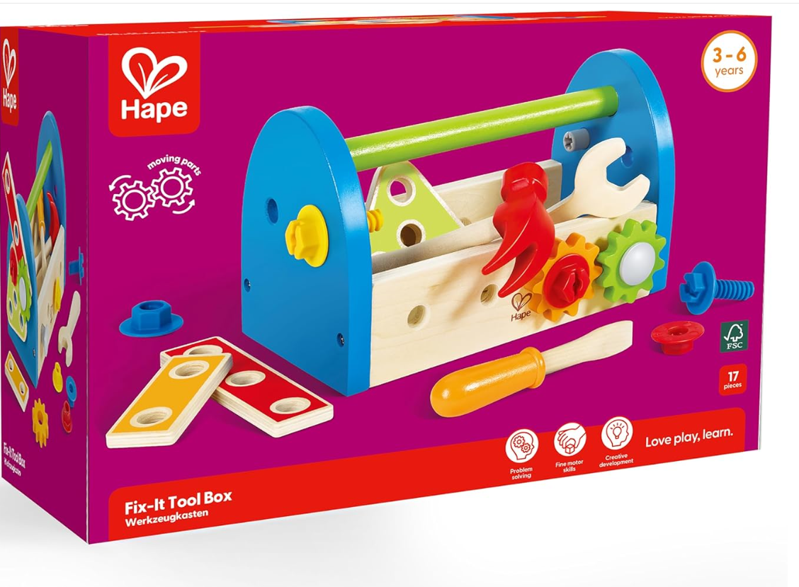Hape Fix-It Tool Box E3001