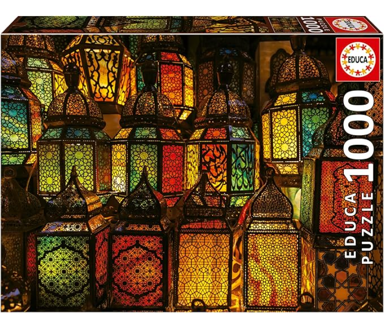 Educa Lantern Collage Puzzle 1000pcs 19668 - Colorland Toys