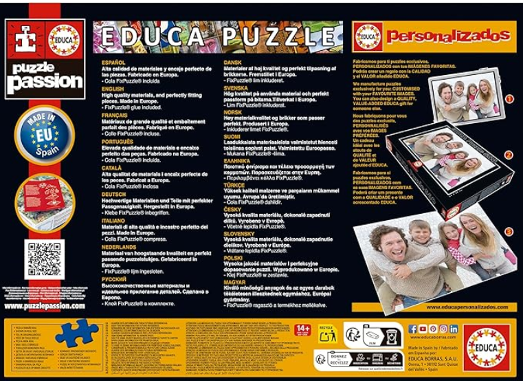 Educa Taj Mahal Puzzle 1000pcs 19613 - Colorland Toys