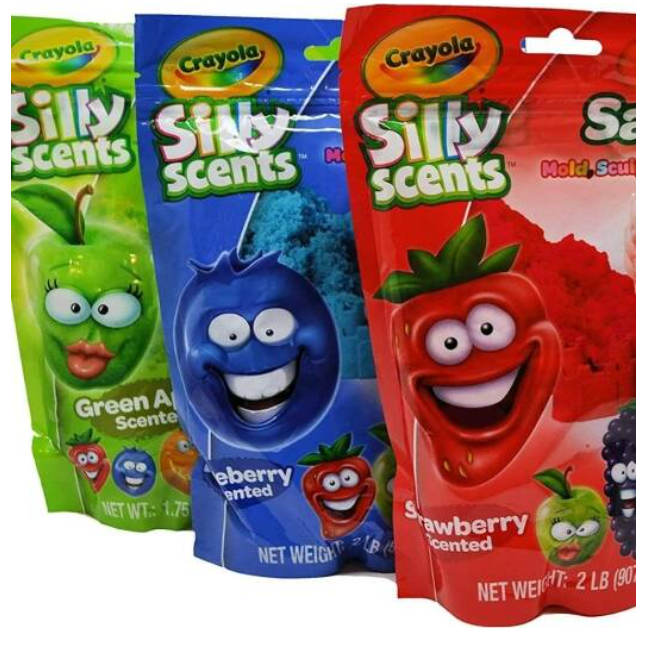 Crayola Silly Scents 1 Sand in Polybag 1Lb A1-2321