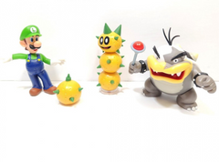 Nintendo 2-Pack Luigi & Morton Koopa w/ Pokey 2.5inch 41045 - Colorland Toys