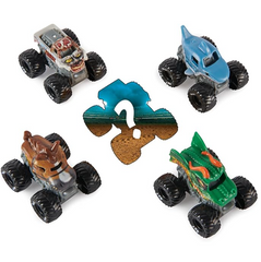 Monster Jam 5 Pack Mini Scale Vehicles 6066965 - Colorland Toys