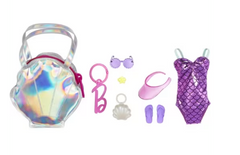 Barbie Dress w/ Silver Fashion Bag HJT43/HJT42 - Colorland Toys