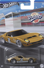 Hotwheels Themed Vintage 1971 Lamborghini Mura SV Diecast Car HRV03/HRT81 - Colorland Toys