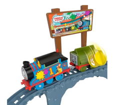 Fisher Price Thomas & Friends Motorized Paint Delivery Set - Colorland Toys