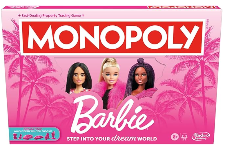 Monopoly Barbie Edition Board Game - Colorland Toys