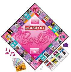 Monopoly Barbie Edition Board Game - Colorland Toys