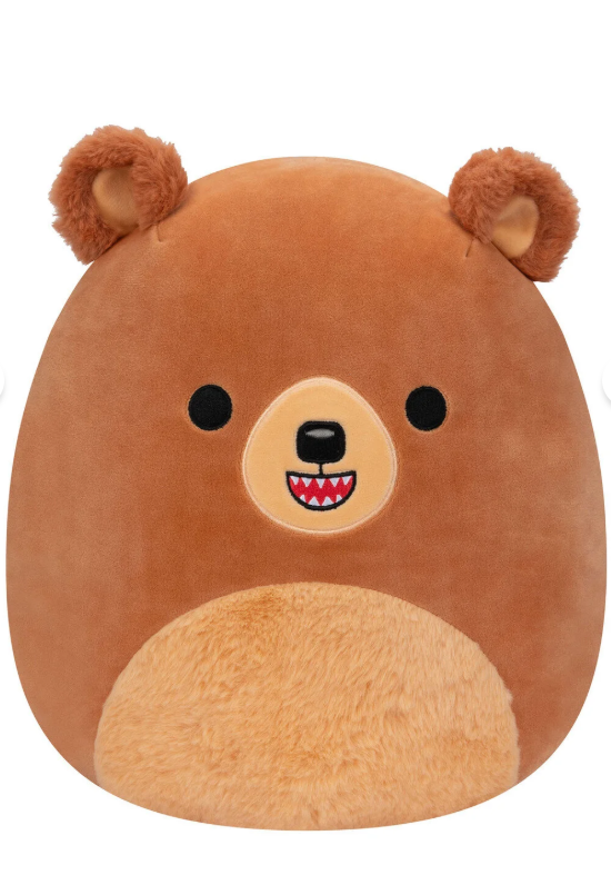 Squishmallow Plush 12in - Stokely The Bear SQCR04141/SQCR04137 - Colorland Toys