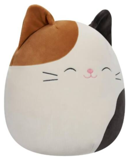 Squishmallow Plush 12in - Cam The Calico Cat SQCR04159/SQCR04158 - Colorland Toys