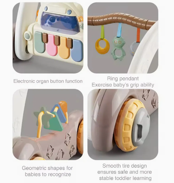 Baby Fitness Rack And Walker B11011 - Colorland Toys