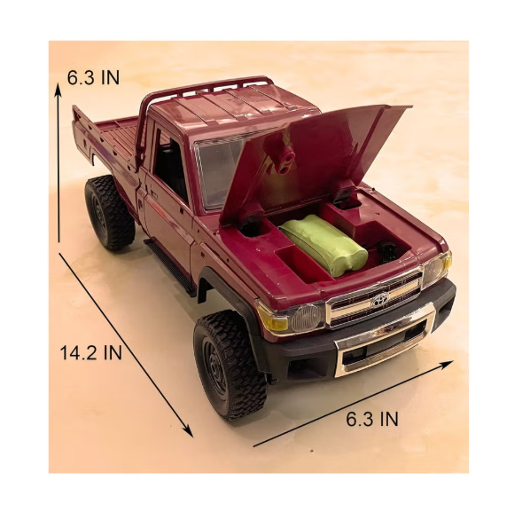 MyToys Toyota Land Cruiser 4x4 RC Car 1:12 Scale MN-82 - Colorland Toys