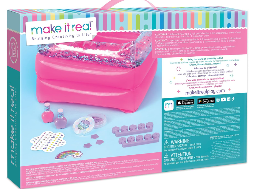 Make It Real Pamper Yourself Spa Set 2550 - Colorland Toys