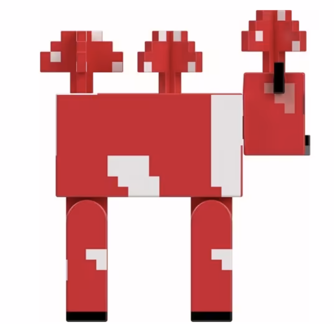 Minecraft Build a Block Mooshroom GTP08/HTL83
