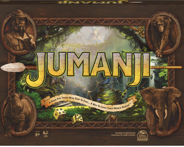 Game Jumanji Cardboard 6061775 - Colorland Toys