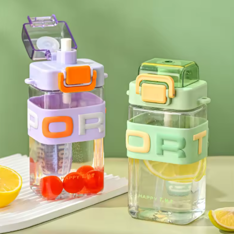 PTT Square Water Bottle 0522-1 - Colorland Toys