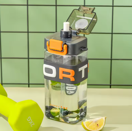 PTT Square Water Bottle 0522-1 - Colorland Toys