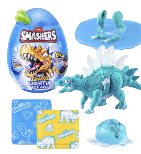 Smashers Dino Jurassic Light Up Ice Age ZUR-74137 - Colorland Toys