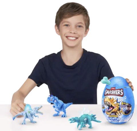Smashers Dino Jurassic Light Up Ice Age ZUR-74137 - Colorland Toys