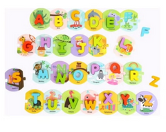 Tooky Toy Wooden Alphabet Puzzle TL497