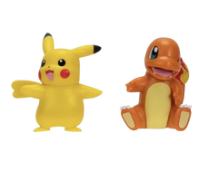 Pokemon Battle Figure 2 Pack Pikachu & Charmander PKW2852/PKW0258