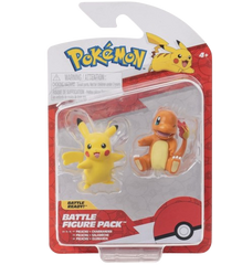 Pokemon Battle Figure 2 Pack Pikachu & Charmander PKW2852/PKW0258