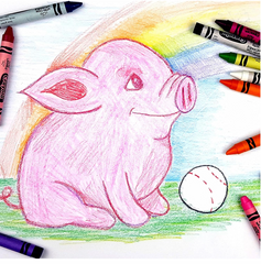 Crayola Ultra-Clean Washable Large Crayons 16's