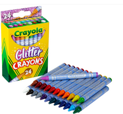 Crayola Crayons Glitter 24/Pkg 52-3715