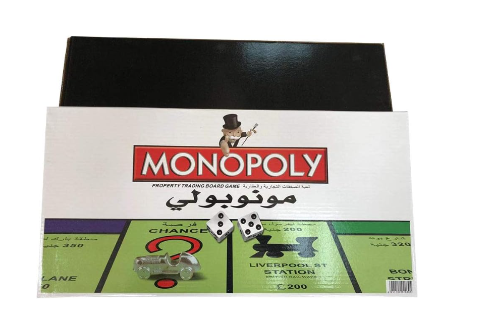 Monopoly Classic Arabic C1009215/C1009E82 - Colorland Toys