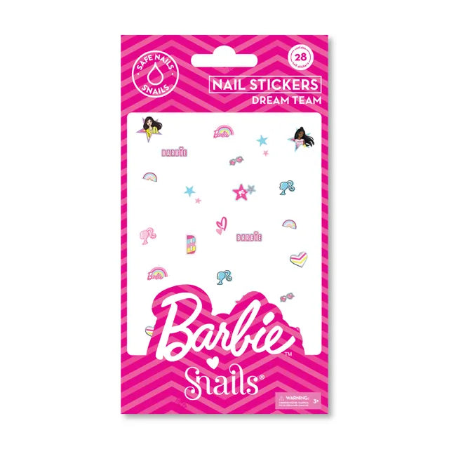 Snail Nail Stickers Barbie Dream Team AE038