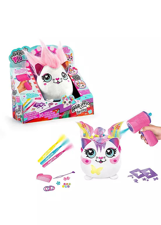 Airbrush Airbrush Plush - Hair'iffic Squish Pal AIR040 - Colorland Toys