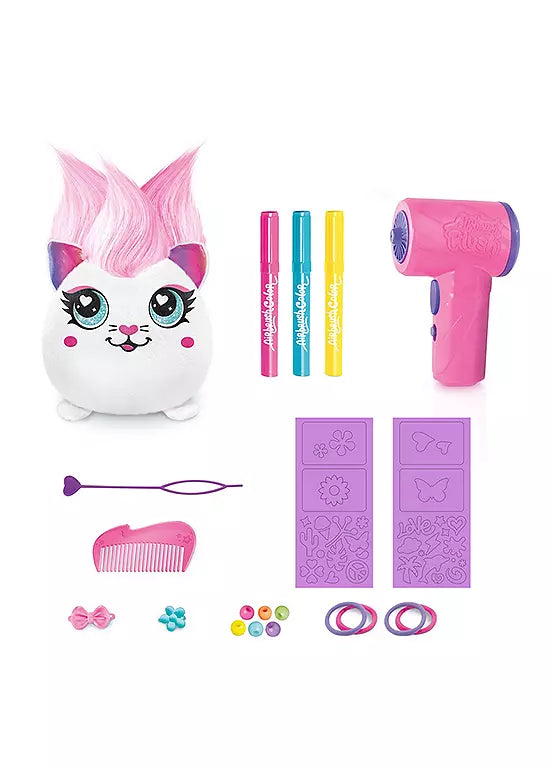 Airbrush Airbrush Plush - Hair'iffic Squish Pal AIR040 - Colorland Toys