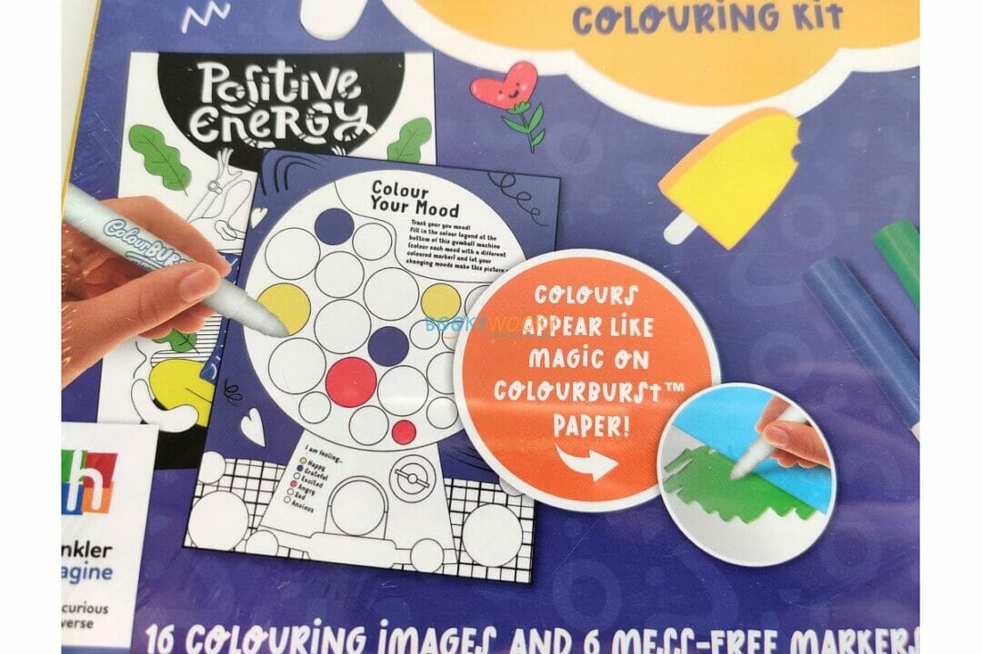 Hinkler Mindful Me Colour Burst Super Grateful Colouring Kit 945328 - Colorland Toys