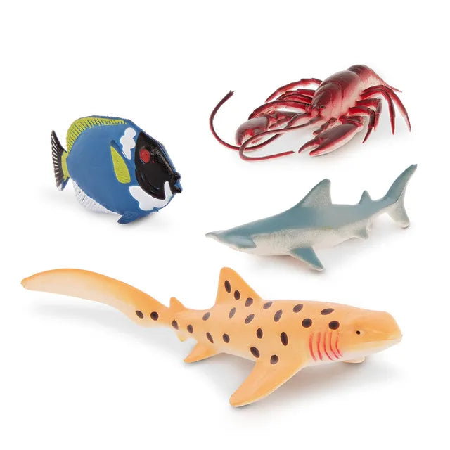 Terra 13-Pcs Ocean Animals 5-12cm AN2881Z