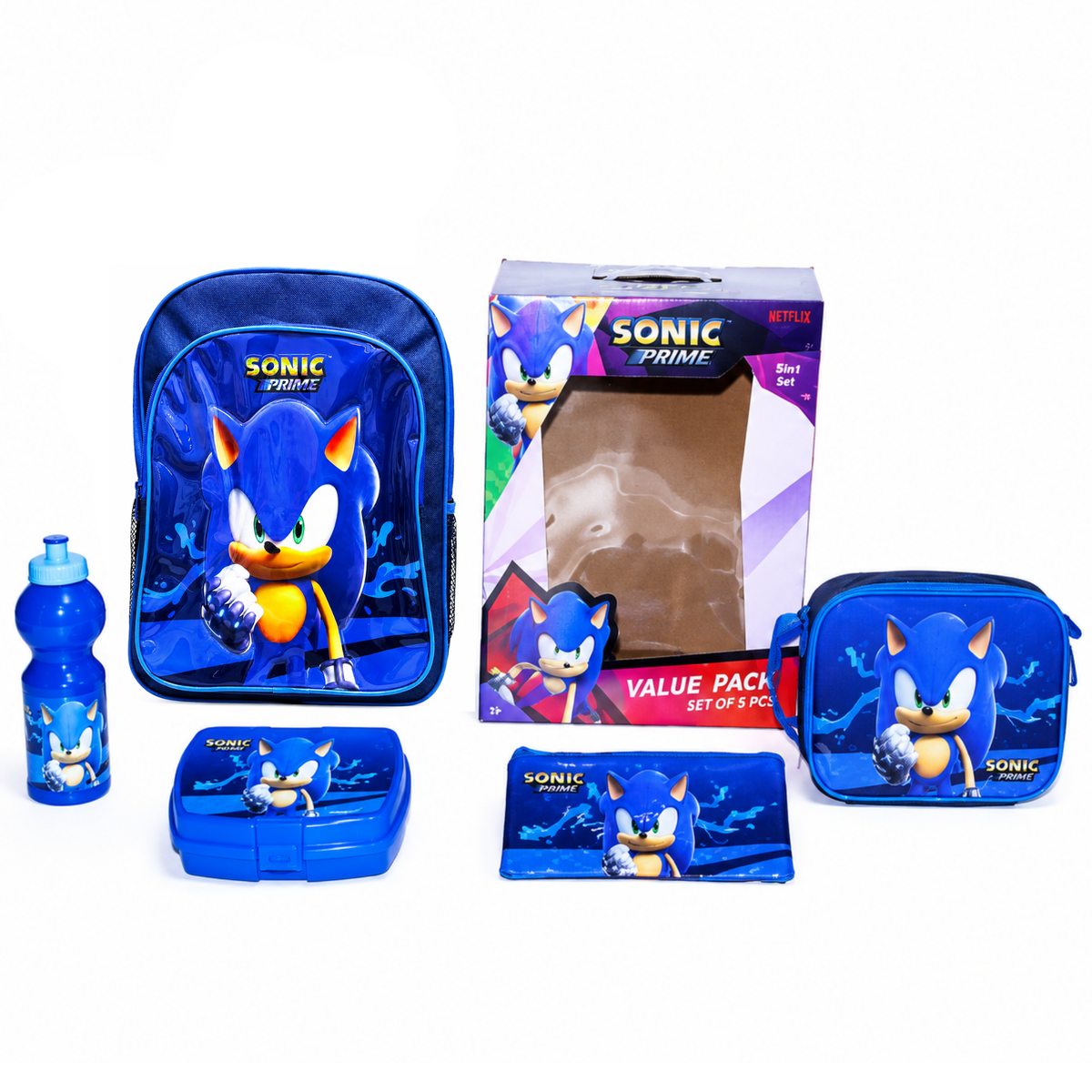 Sonic 5 In 1 Backpack 14-Inch FKVPB14-409