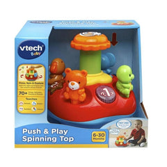 VTech Baby Push and Play Spinning Top 80-186303 - Colorland Toys