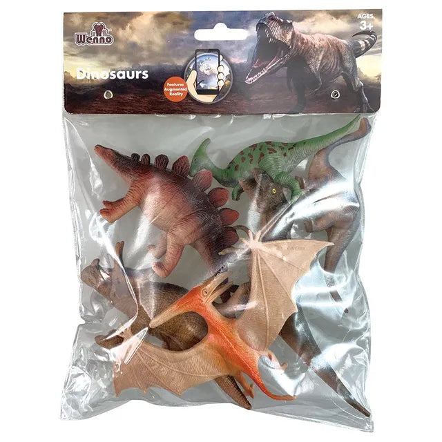Wenno Dinosaur Playset 6pcs 9003 - Colorland Toys