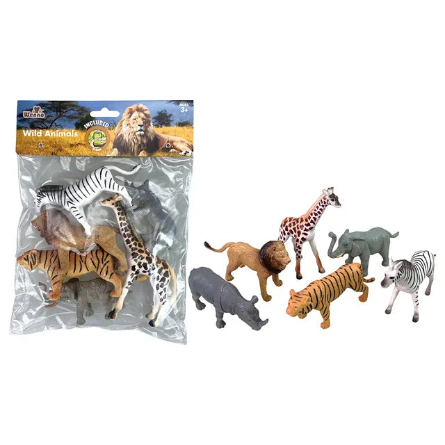 Wenno Wild Animal Playset 6pcs 9001 - Colorland Toys