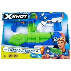 X-Shot Water Warfare Typhoon Thunder & 2 Stealth Soaker 5602-XS