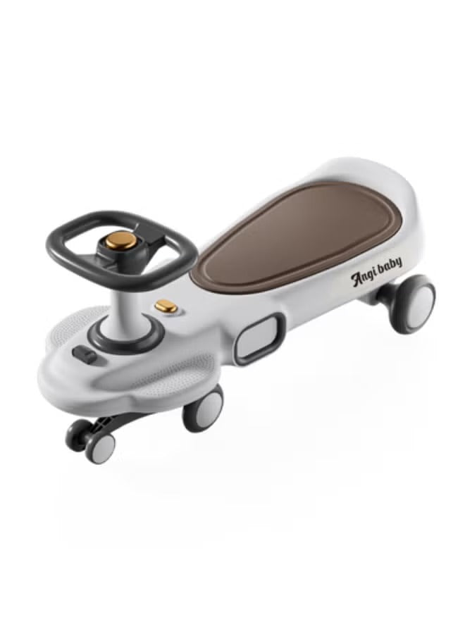 Ruiting Swing Car With Music Black MN071