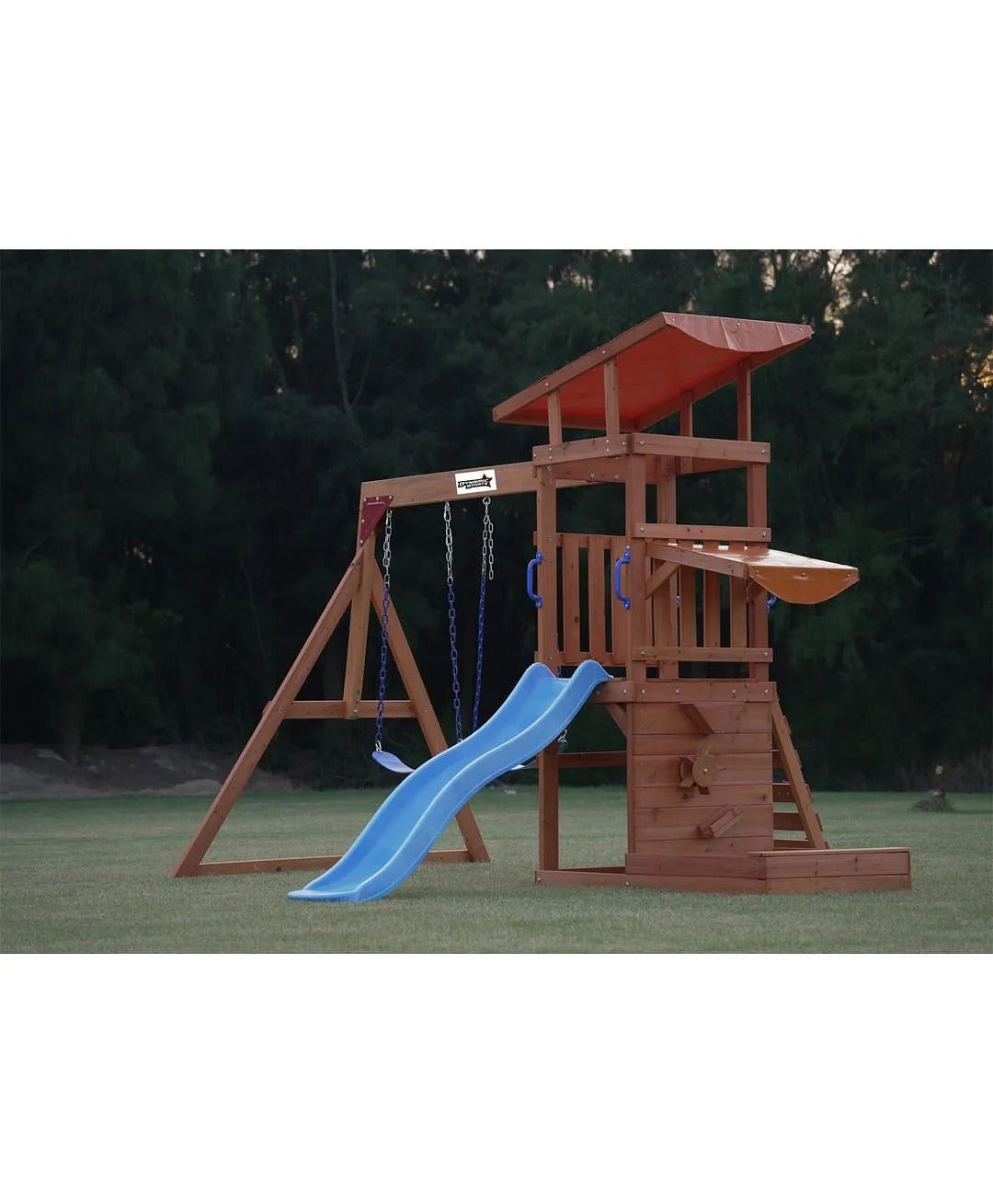 DYNAMIC SPORTS ARABIAN CARACAL WOODEN SWING SET - Colorland Toys