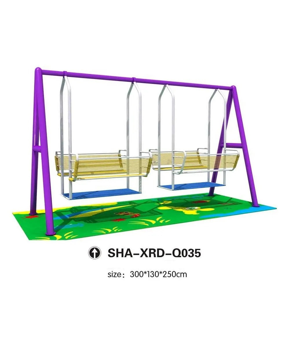 Garden Twin Swing Metal Q035 - Colorland Toys