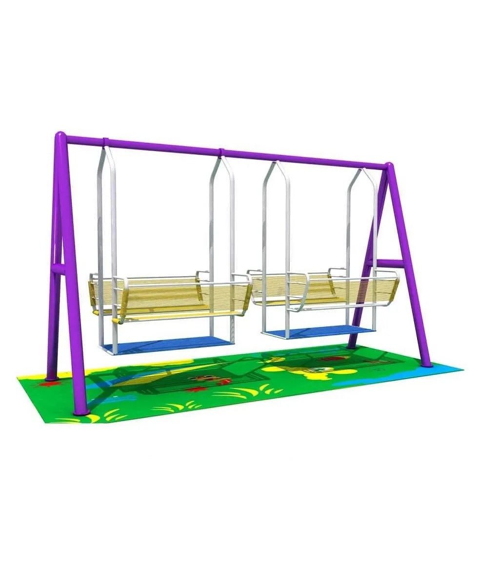 Garden Twin Swing Metal Q035 - Colorland Toys