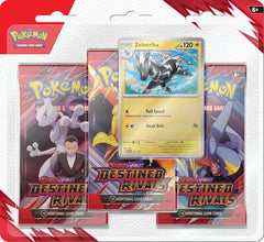 Pokemon TCG Scarlet & Violet Destined Rivals 3-Pack Blister 100-10633