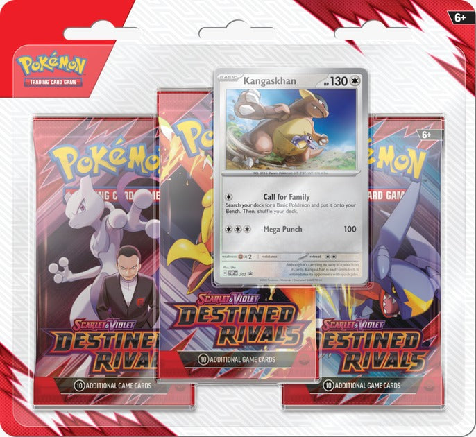 Pokemon TCG Scarlet & Violet Destined Rivals 3-Pack Blister 100-10633