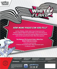 Pokemon TCG Scarlet & Violet 10.5 White Flare Binder Collection Reshiram 10-10039-107 - Colorland Toys