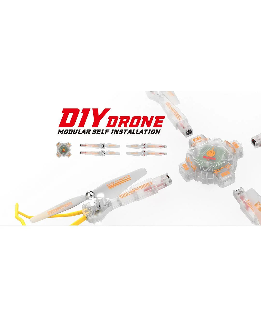 Sam Toys 2.4G DIY Quadcopter X33