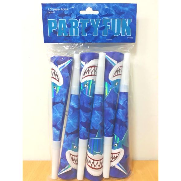Shark Paper Horns 7.5 Inch - Colorland Toys