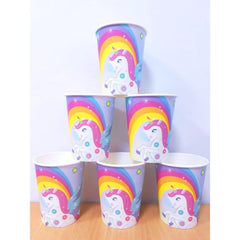 Unicorn 9oz Paper Cups 6 Pcs - Colorland Toys